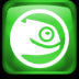 openSUSE KMenu Green