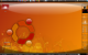 Ubuntu amber glass wallpaper 1280x800