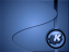 KDE Blue Peel Wallpaper