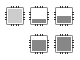 CPU Frequency Scaling icons in greyscale