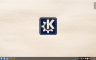 KDE logo textured