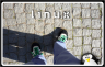 Linux Wallpaper with sneakers & fat tux