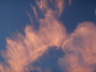 "Mare's Tail" Cloud at Sunset