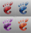 GNOME foot variations.