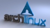 3D Arch Linux wallpaper (Re-render)