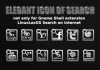 Elegant Icon of Search