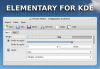 Elementary for KDE (Color)