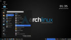 Arch Linux (Cinnamon+GTK+Wall)