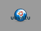 Ubuntu with Earth SVG wallpaper