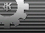 KDE Logo on Metallic Background
