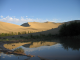 reflected sand dune