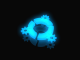 KUBUNTU blue neon logo 01-02-03