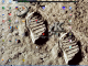 kde and gentoo foot - steps on the moon
