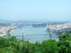 The danube from above "citadella" (Budapest)