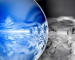 Orbital Glass Blue 2560x2048 Logo Free