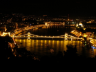 Budapest Chainbridge at Night