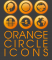 orance circle dock icons