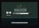 Hacker logo lock scren