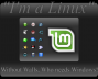 Mint Linux - I'm a Linux 1280 x 1024