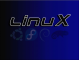 Retro Linux Blue