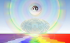 energy bubble on rainbow sea