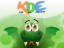 KDE SVG - Konqui: enjoy the experience