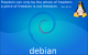 Whole freedom with Debian